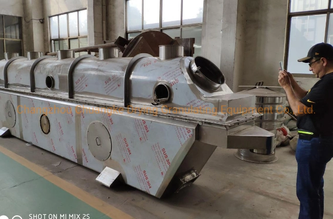 Horizontal Vibrate/Vibration/Fluidized/ Vibrating Fluid Bed Dryer for Grain, Seed, Salt, Sugar, Resin, Coffee, Amino Acid, Chemical, Pellets, Beads